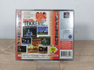 PS1 Tekken 2 Platinum Edición PAL