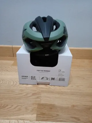 Casco HJC Valeco Talla M Negro/Verde