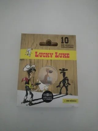 Lucky Luke Moneda Mini-Medalla Coleccionable