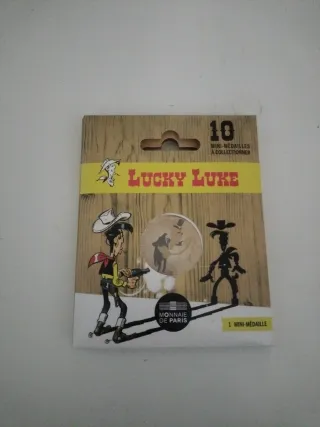 Lucky Luke Moneda Mini-Medalla Coleccionable