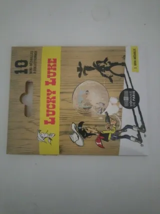 Lucky Luke Moneda Mini-Medalla Coleccionable