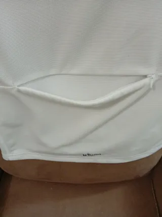 Maillot Ciclismo Btwin Hombre Blanco.XXL