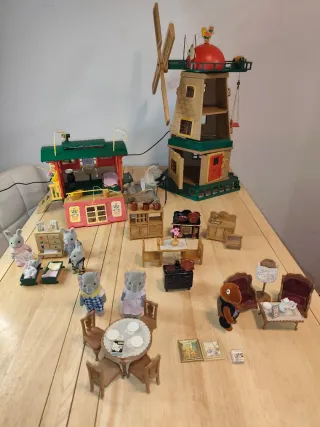 Casa y figuras Sylvanian Families