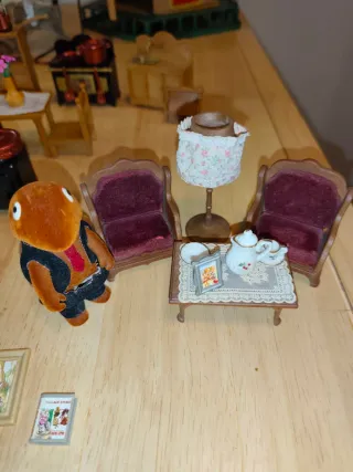 Casa y figuras Sylvanian Families