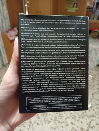 Nirvel Color Out Corrector Tintes Oxidación