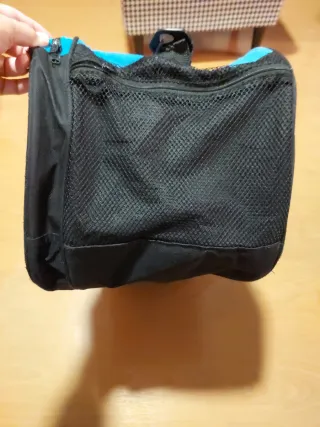 Mochila pádel Vairo azul y blanca buen estado