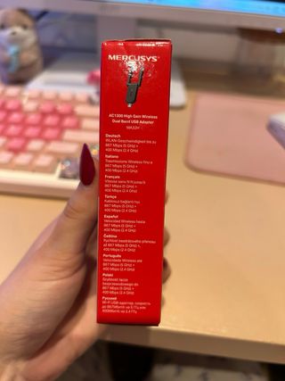 Adaptador WiFi MERCUSYS AC1300 USB Dual Band