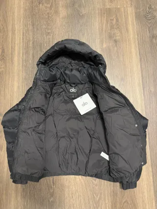 Abrigo Alo Yoga Negro Mujer