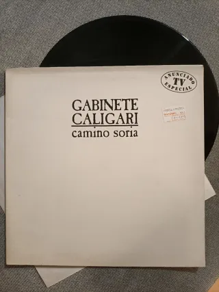 Gabinete Caligari vinilo LP Camino Soria