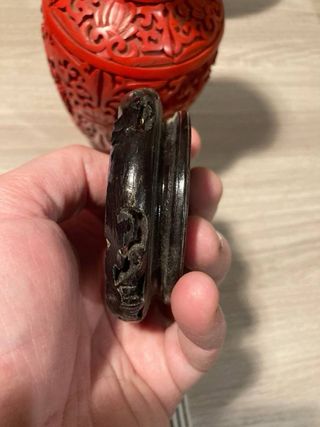 Coppia Vasi Cinesi Porcellana Decorati