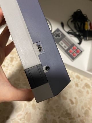 Consola Retro Clon NES Gris con Mandos