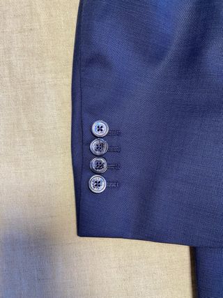 Traje Pedro del Hierro Azul Marino Talla 58
