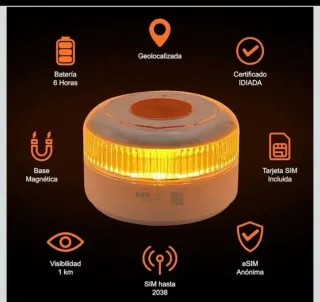 2 Balizas SOS FLASH EVO V16 DGT