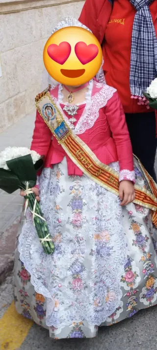 Traje Fallera Niña 6-10 años