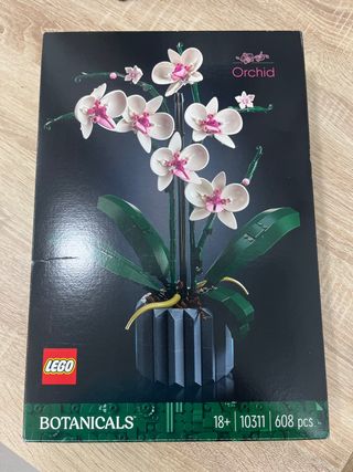 Caja Vacía LEGO Botanicals Orquídea