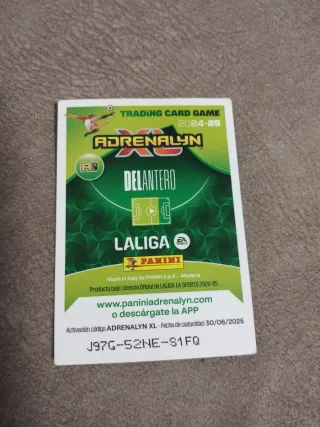 Carta Panini FC Barcelona Lamine Yamal