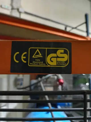 Transpaleta Hidráulica Elevadora Naranja