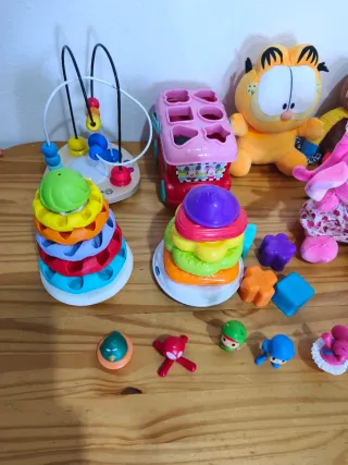 Lote juguetes bebés 0-2 años
