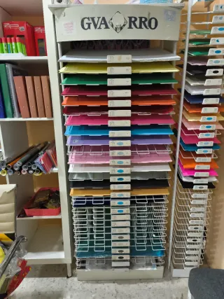 Expositor cartulinas A3 y resto