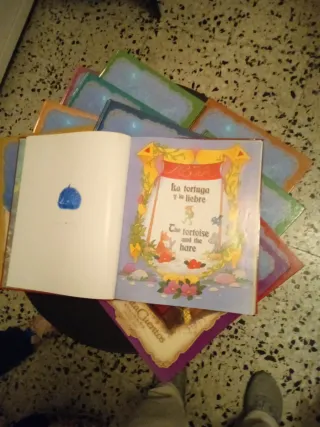 Libros de cuentos bilingüe español inglés