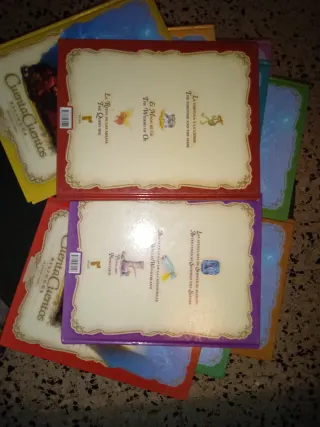 Libros de cuentos bilingüe español inglés