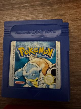 Pokemon Azul Game Boy Nintendo DMG-APES-ESP