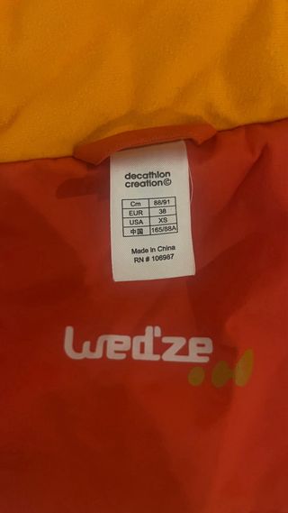 Giubbotto da sci da donna Decathlon taglia 38