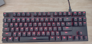 Teclado HyperX Negro/Rojo