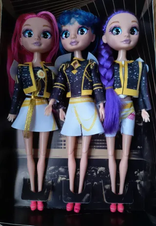 Trío de Muñecas K-POP Demon Hunters