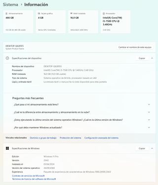 PC Gamer i5 16gb GTX 1050 Ti MSI