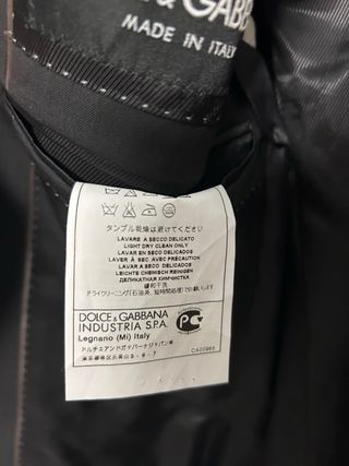 Completo elegante Dolce & Gabbana nero