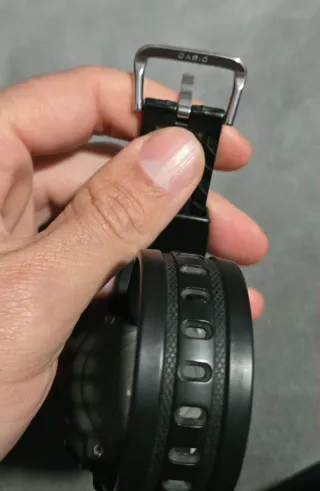 Casio Protrek Reloj Verde y Naranja