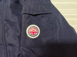 Abrigo Pepe Jeans Azul con Capucha