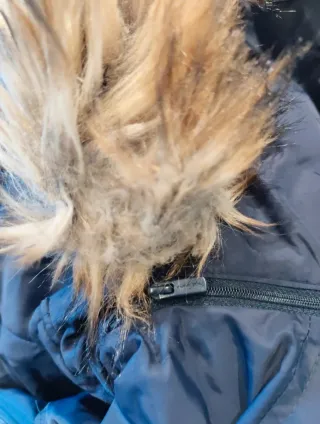 Abrigo Pepe Jeans Azul con Capucha