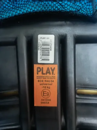 Silla de coche Play azul