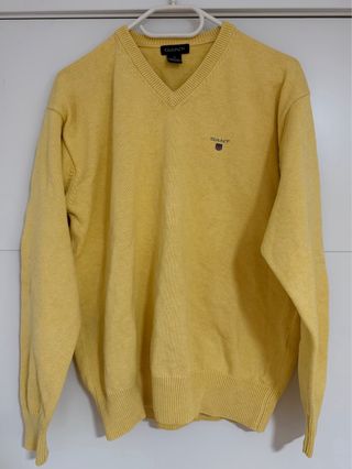 Jersey Gant Amarillo Talla M
