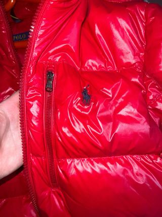 Chaqueta Plumas Roja Polo Ralph Lauren