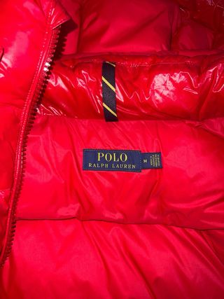 Chaqueta Plumas Roja Polo Ralph Lauren