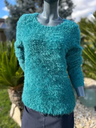 Pullover In Extenso Abbraccio di Smeraldo