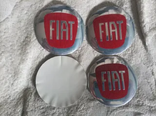 Pegatinas 56mm Fiat tapabuje centro rueda llanta