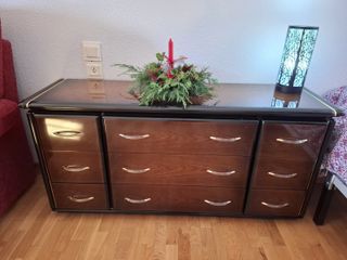 Cómoda de madera 9 cajones gran capacidad