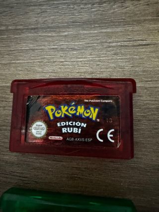Pokémon Rubí Edición - Game Boy Advance