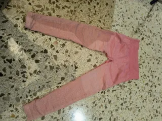 Mallas de yoga rosas