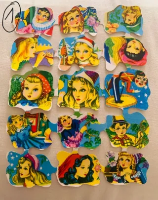 Cromos troquelados vintage