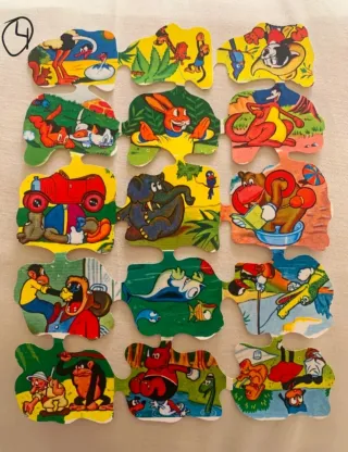 Cromos troquelados vintage