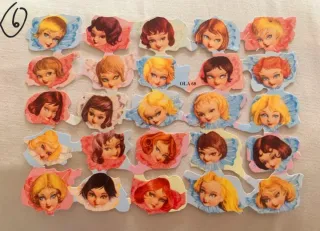 Cromos troquelados vintage