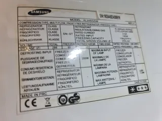Nevera Samsung A+