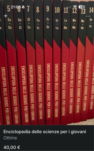 Libri enciclopedie 20 volumi