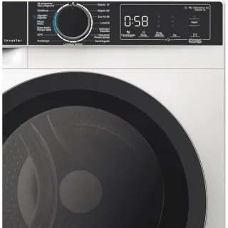 Lavadora Edesa 8kg 1400rpm Clase A Vapor