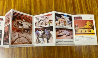 Folleto Star Wars El Retorno del Jedi. Años 80